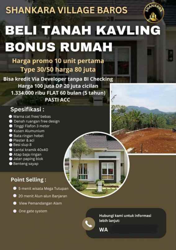promo rumah baru arjasari bandung selatan