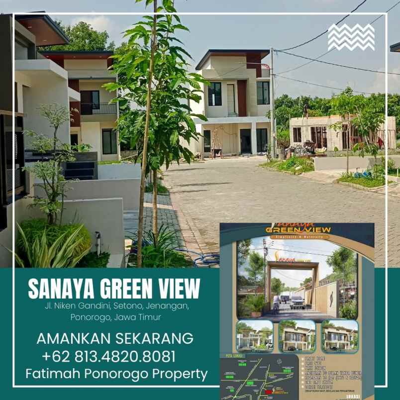 promo terbaik rumah 2 lantai syariah di ponorogo