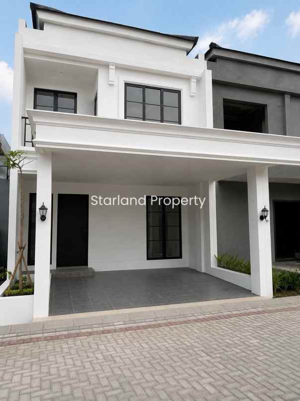 rumah 2 lantai american classic area sudimara bintaro