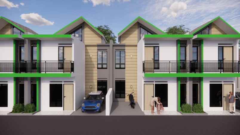 rumah 2 lantai cibinong bogor