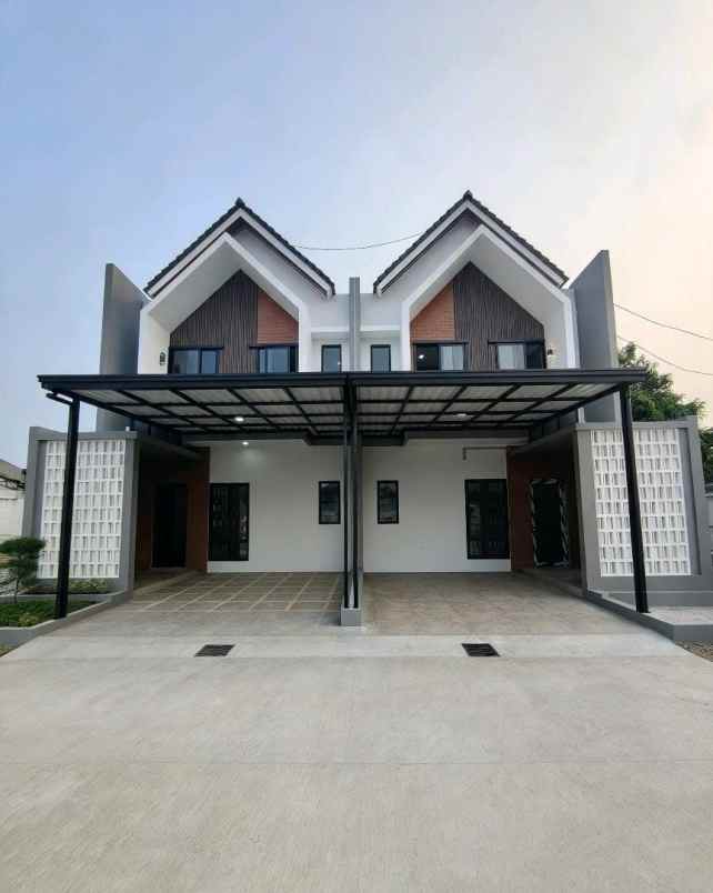 rumah baru dalam cluster lokasi strategis siap huni