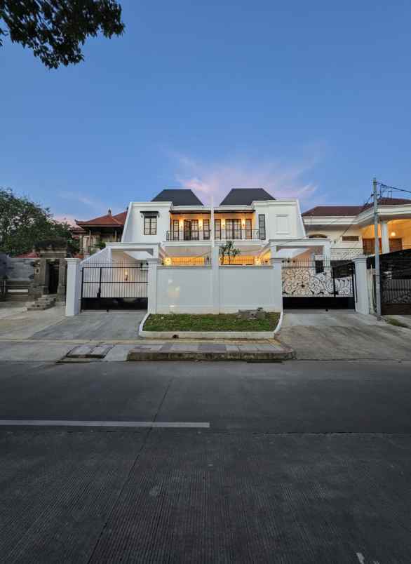 rumah baru design modern dalam komplek di duren sawit