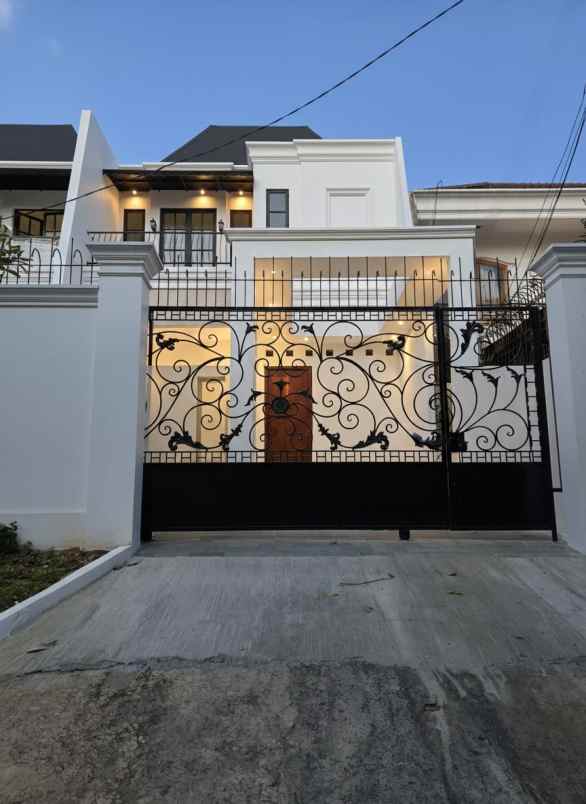 rumah baru design modern dalam komplek di duren sawit