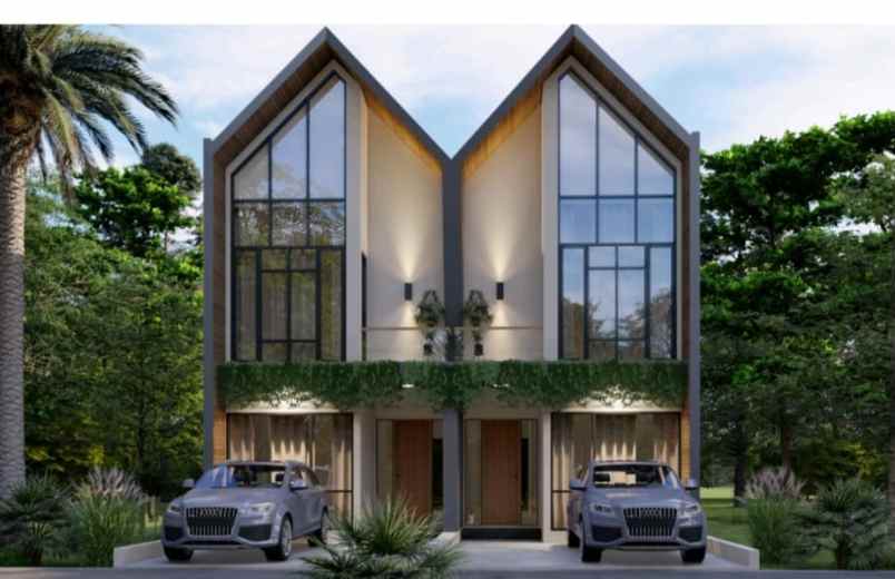 rumah baru scandinavian di billymoon pondok kelapa