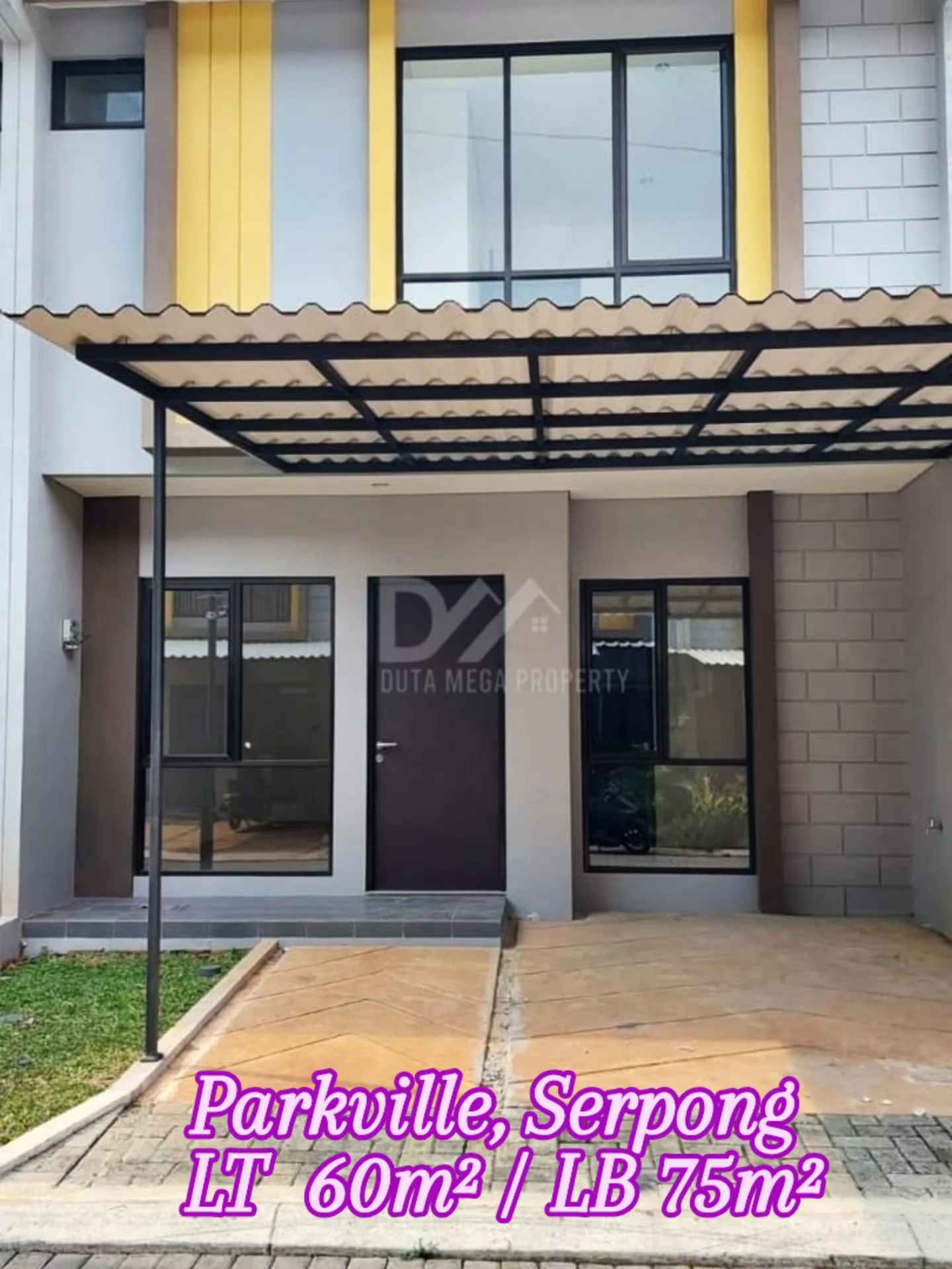 rumah cantik murah di parkville ciater serpong
