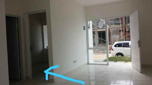 rumah cluster di perum talaga bestari cikupa tangerang