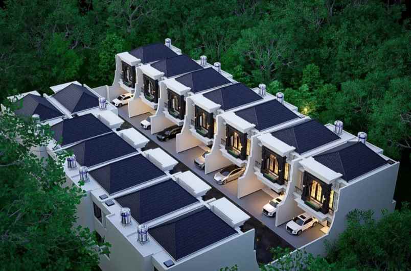 rumah cluster mewah tanpa dp kalimulya depok