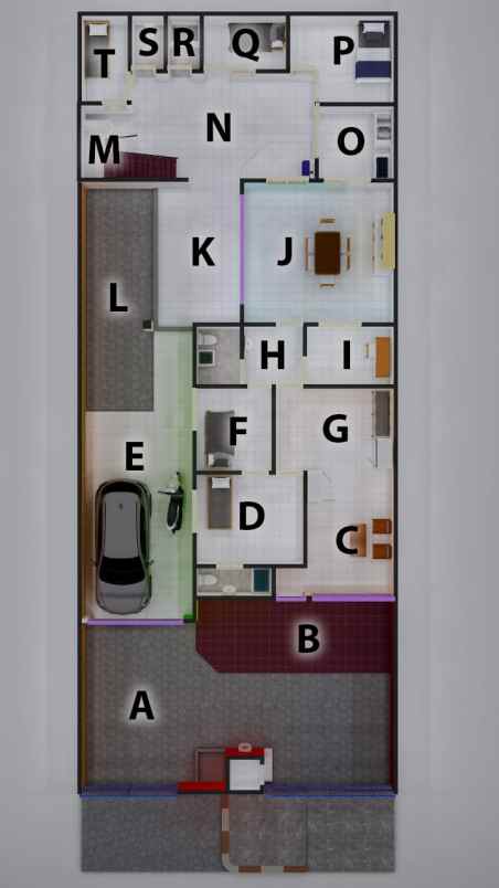 rumah gayungsari strategis