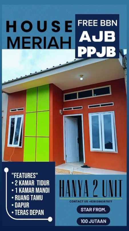 rumah idaman tersedia 2 unit lagi