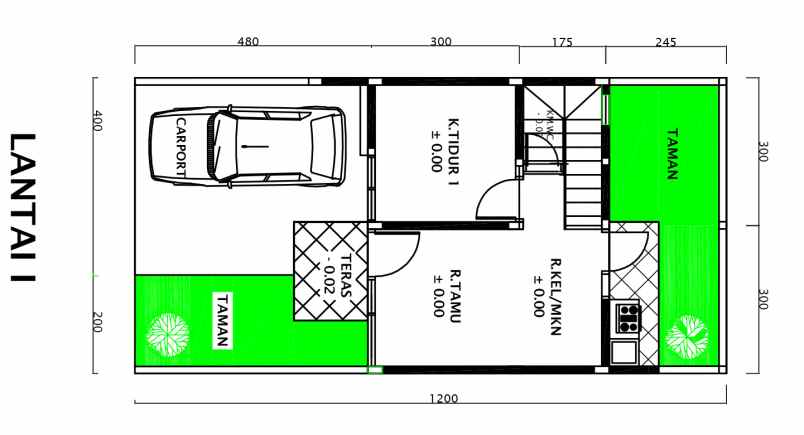 rumah jalan bandulan baru