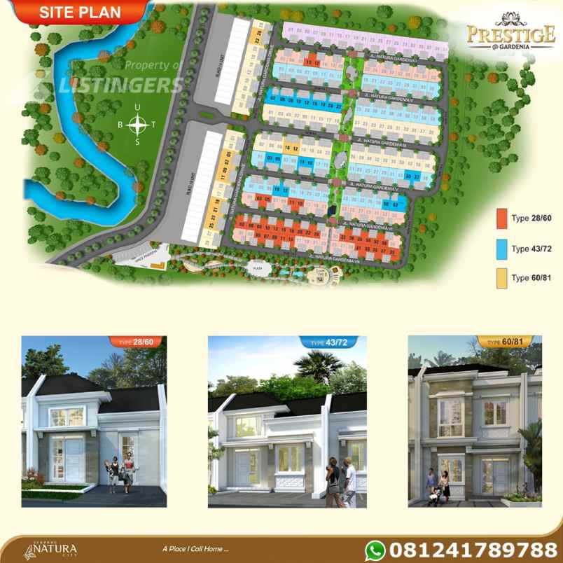 rumah jl serpong puspitek