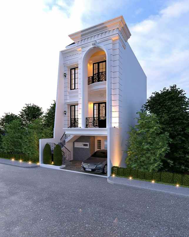 rumah mewah 3 lantai lokasi strategis di jagakarsa