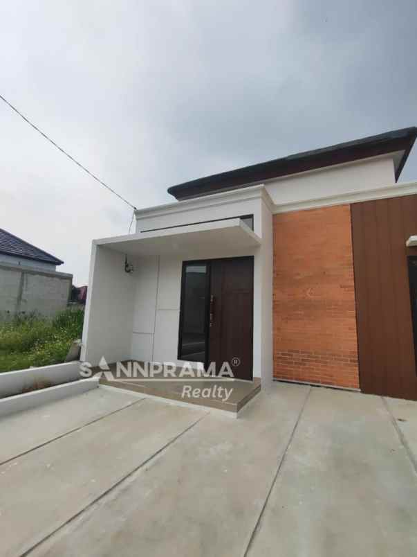 rumah milenial estetik dan elegan di tapos frytam