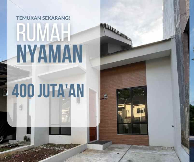 rumah minimalis modern siap huni dekat cibubur