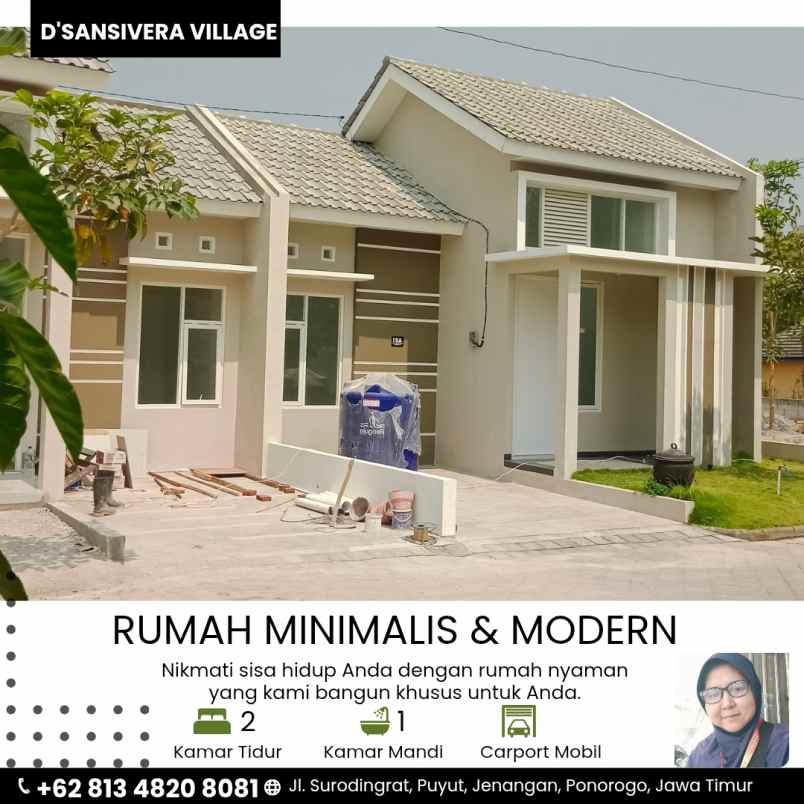 rumah minimalis modern syariah ponorogo