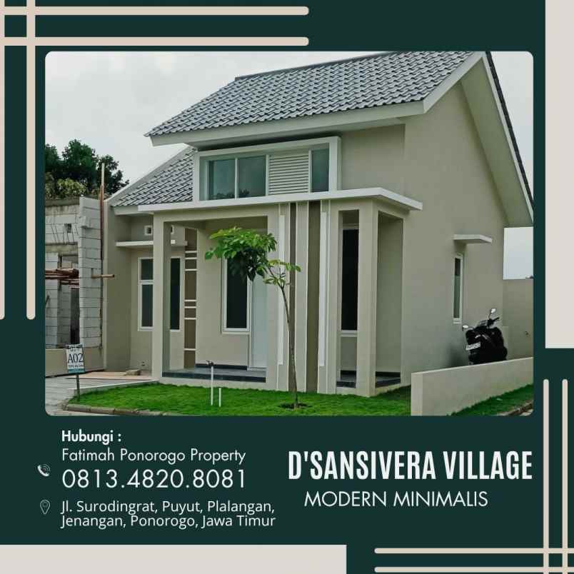 rumah minimalis syariah harga ekonomis di ponorogo