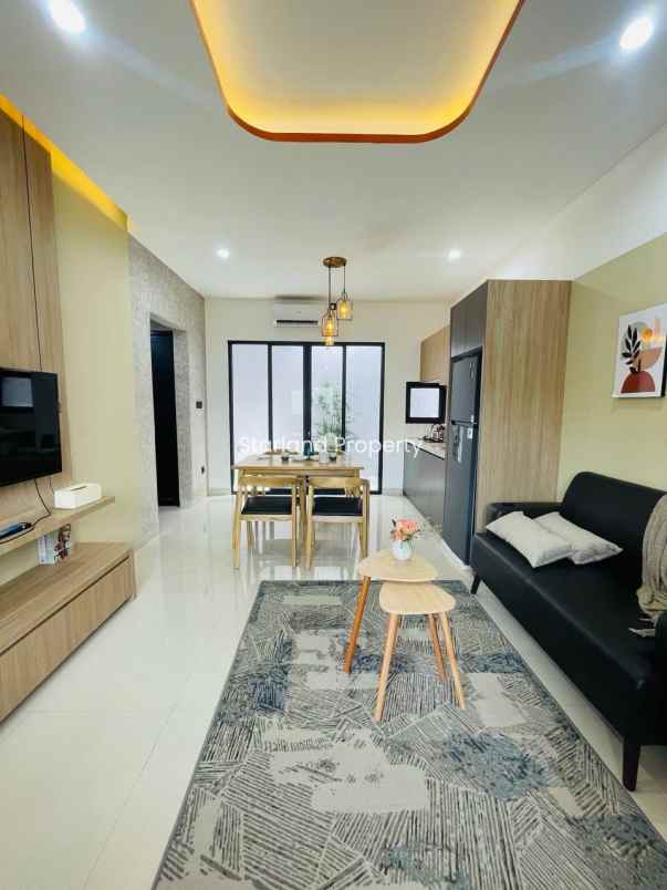 rumah modern aesthetic nempel bsd plus furniture