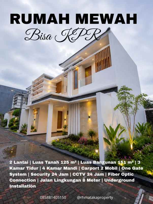 rumah murah mewah bisa kpr underground installation