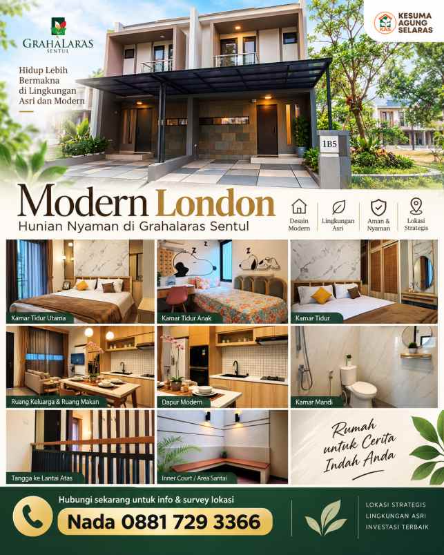 rumah ready siap huni sentul bogor tanpa dp