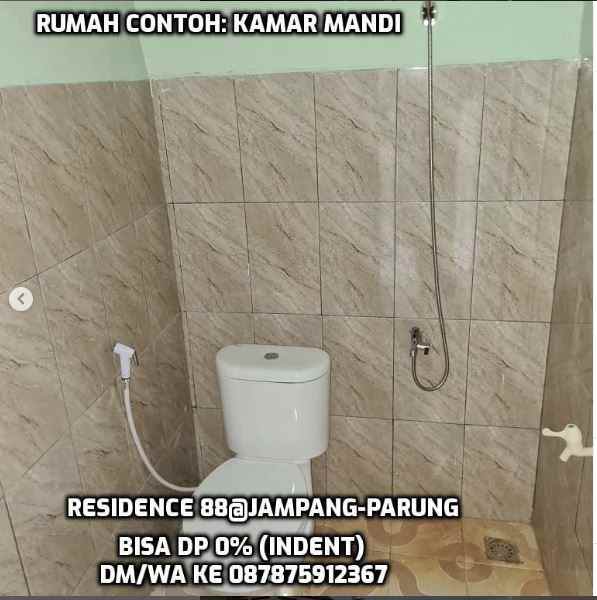 rumah shm 285jt jampang parung ready kanopi bisa kpr