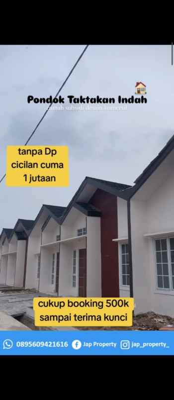 rumah strategis pondok taktakan indah