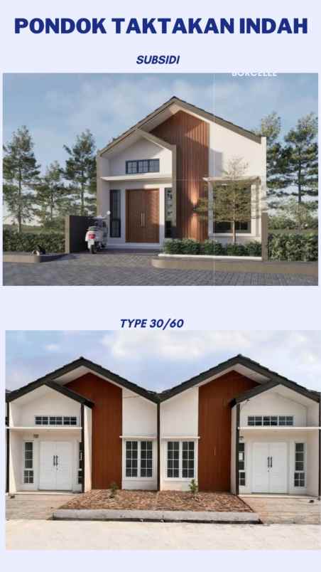 rumah strategis pondok taktakan indah