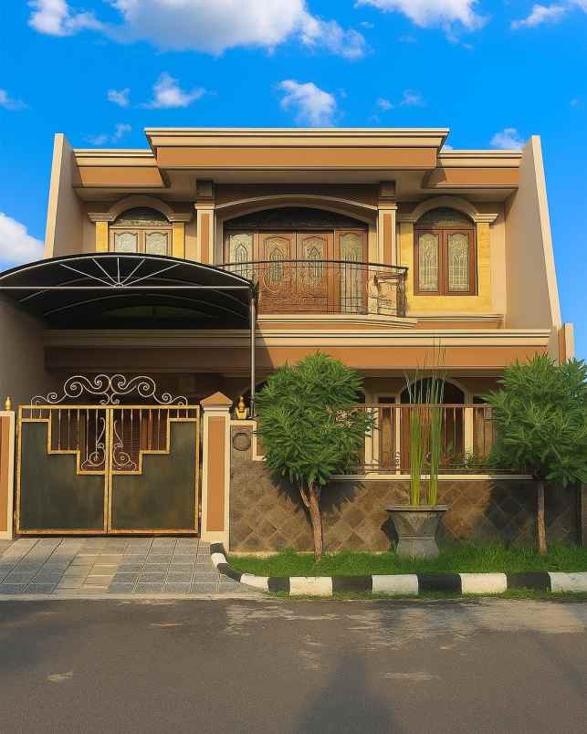 rumah sutorejo prima siap huni furnished carport