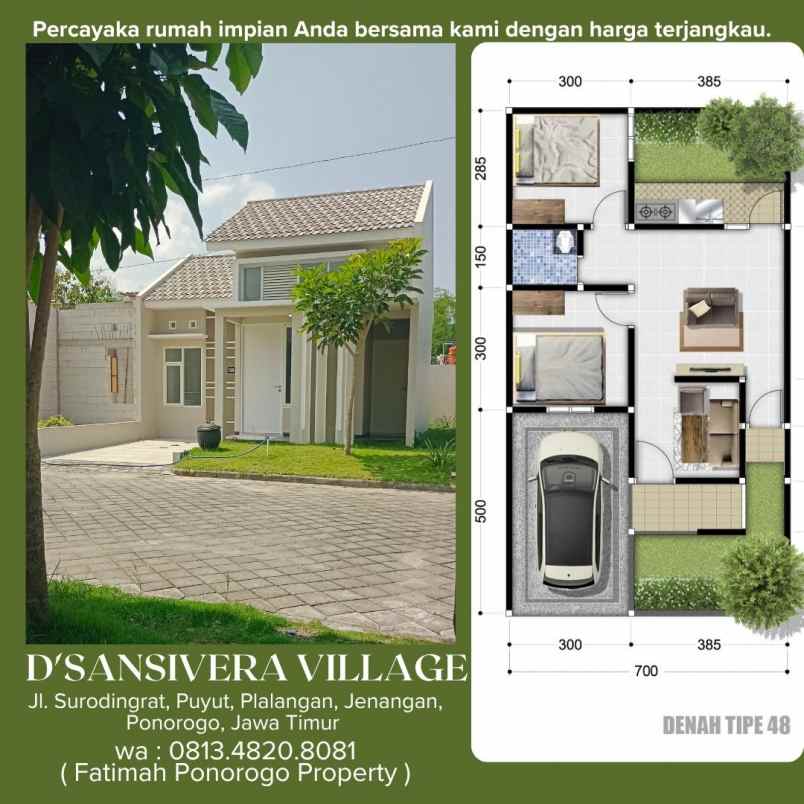 rumah syariah d sansivera village ponorogo