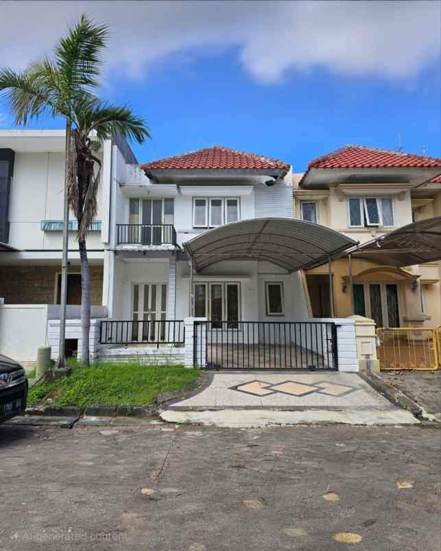 rumah taman mutiara pakuwon city strategis siap huni