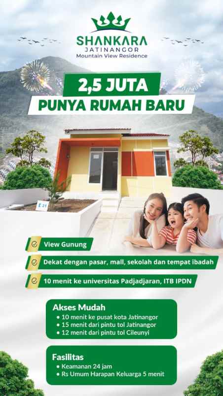 rumah tanpa dp di jatinangor