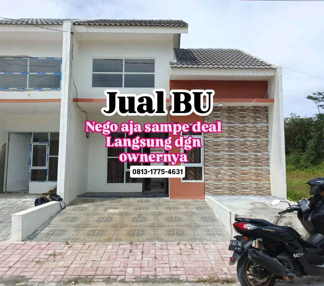 take over rumah siap huni harga nego dekat stasiun