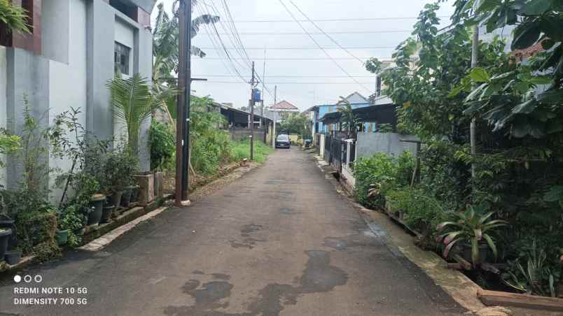 tanah 400m2 shm murah dalam komplek di jatibening