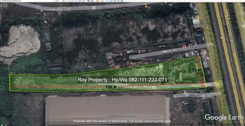 tanah jl raya cakung cilincing