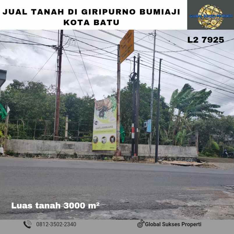 tanah kebun subur di giripurno bumiaji batu