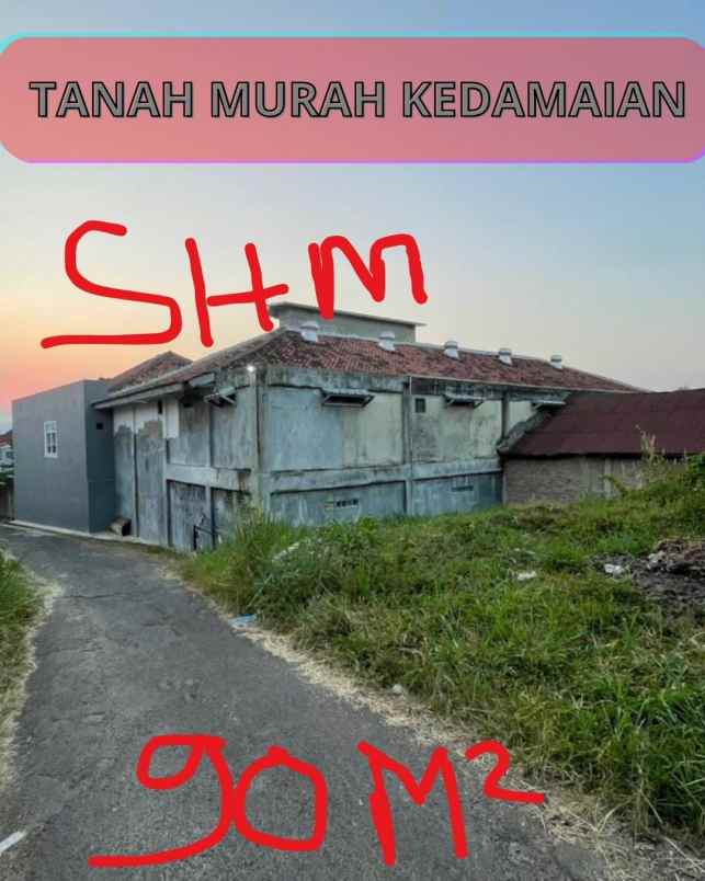 tanah murah kedamaian strategis
