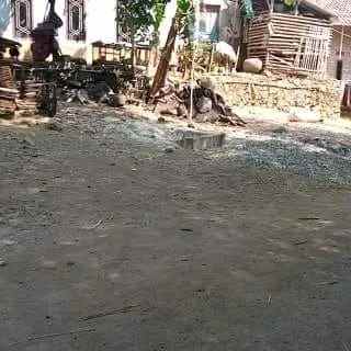 tanah murah rata dan padat pinggir jl desa