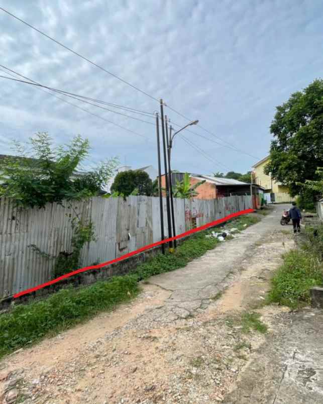 tanah tanjung harapan dekat sd paramount