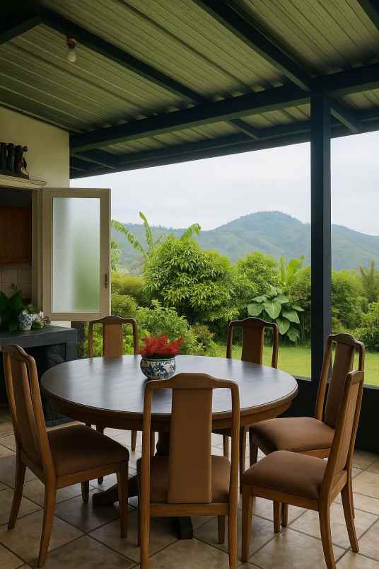 villa estetik gaya belanda di lembang