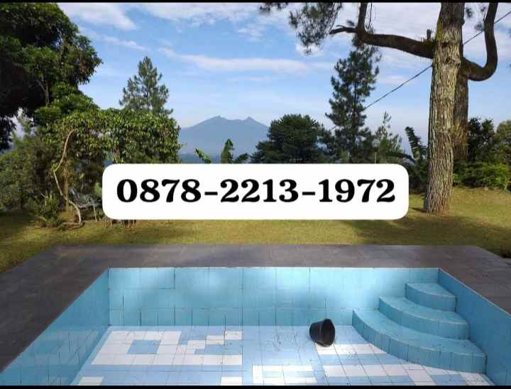 villa furnish ada kolam renang di megamendung bogor