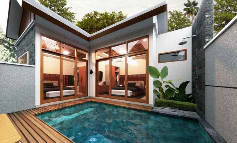 villa modern di nusadua dekat bali national golf club