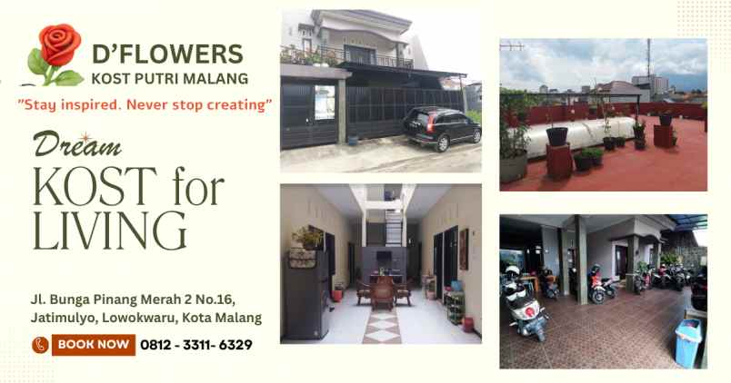d flowers kost putri exclusive kota malang