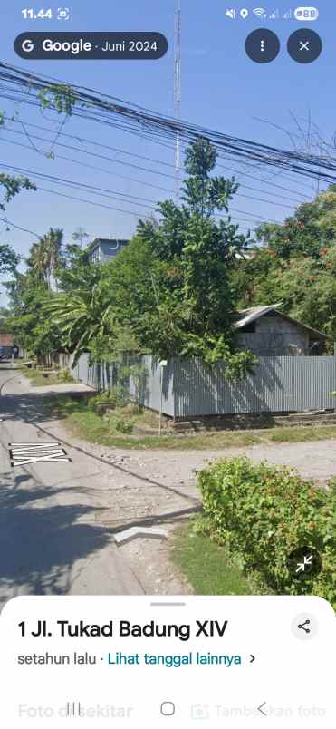 dijual 1 are jl sanghyang gg indra buduk mengwi