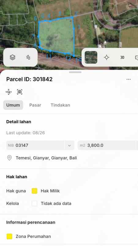 dijual 38 are jl bypass bagus mantra temesi gianyar