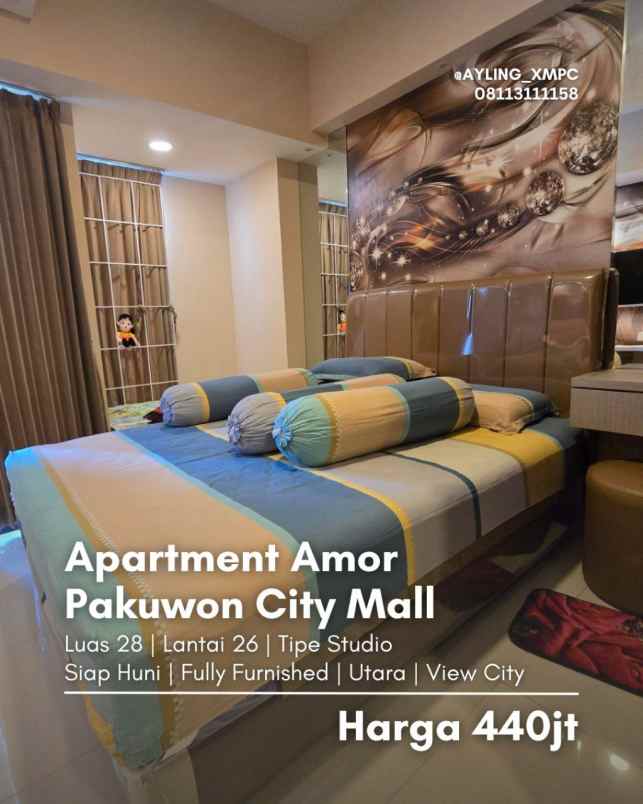 dijual apartemen amor