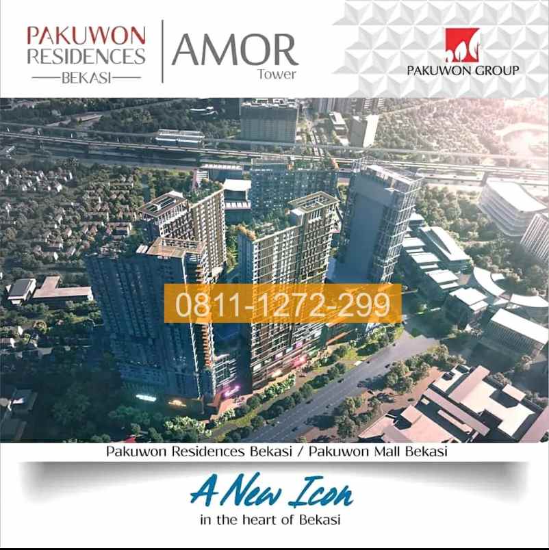 dijual apartemen jl raya pekayon no raya rt