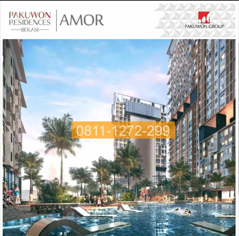 dijual apartemen jl raya pekayon no raya rt