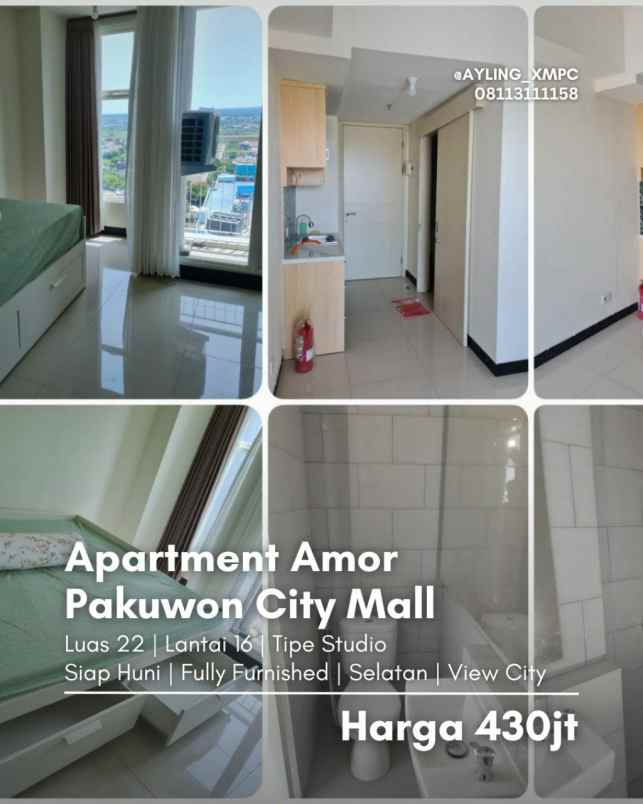 dijual apartemen mulyorejo