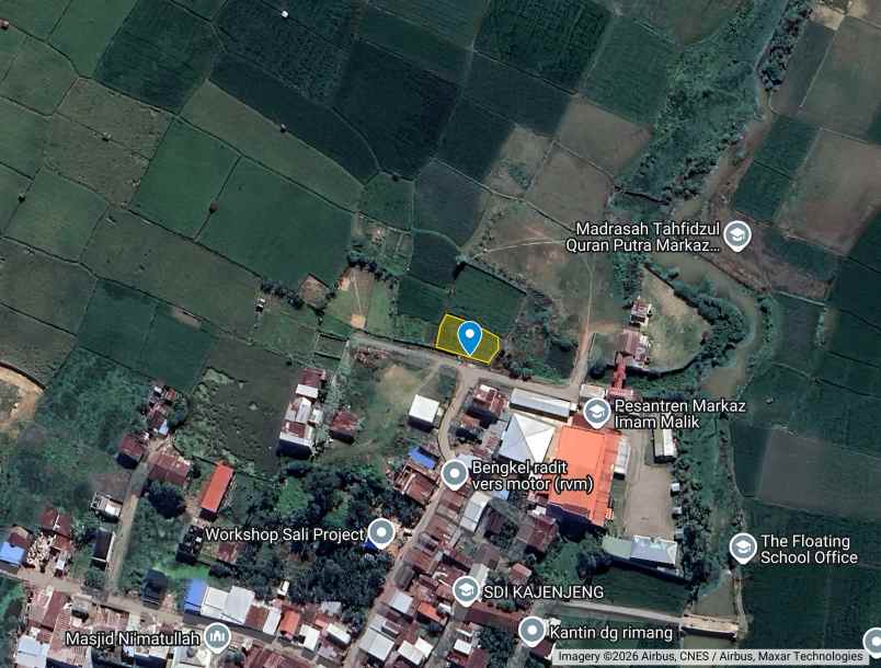 dijual cepat tanah 1700 m super murah