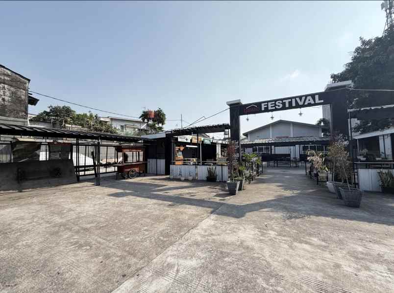 dijual gudang dan tanah akses container di pulo gadung