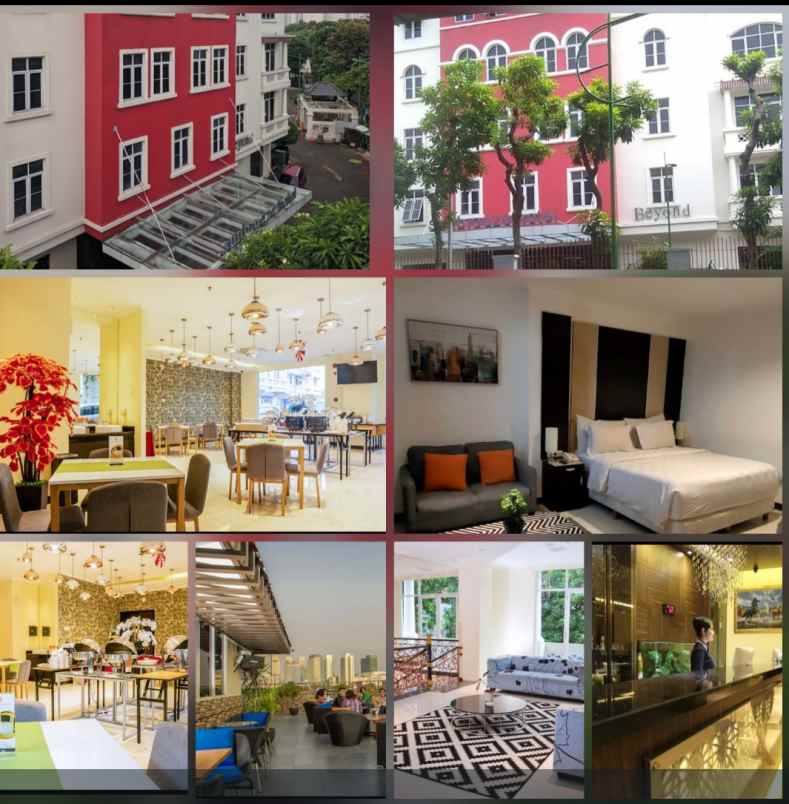 dijual hotel bintang 1 di senayan jakarta selatan